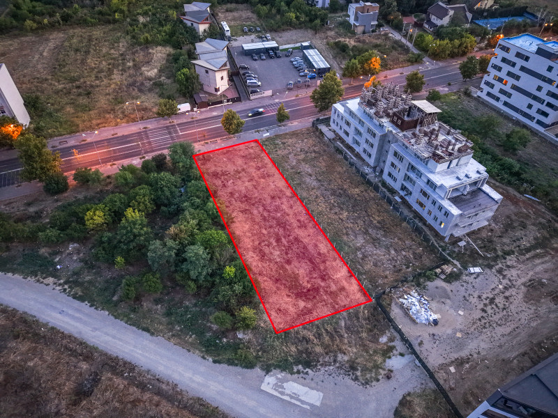 Teren la 1km de metrou coeficienti urbanistici excelenti