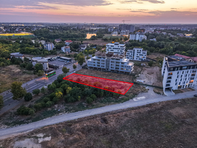 Teren la 1km de metrou coeficienti urbanistici excelenti