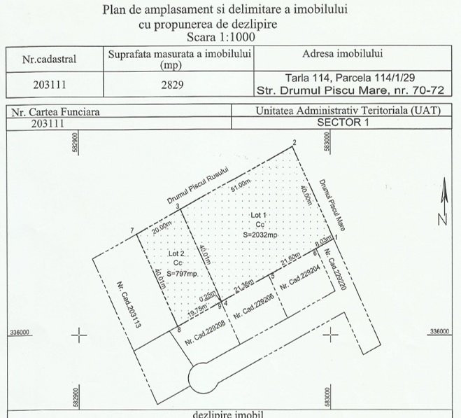 teren de vanzare sos odaii - padurea baneasa